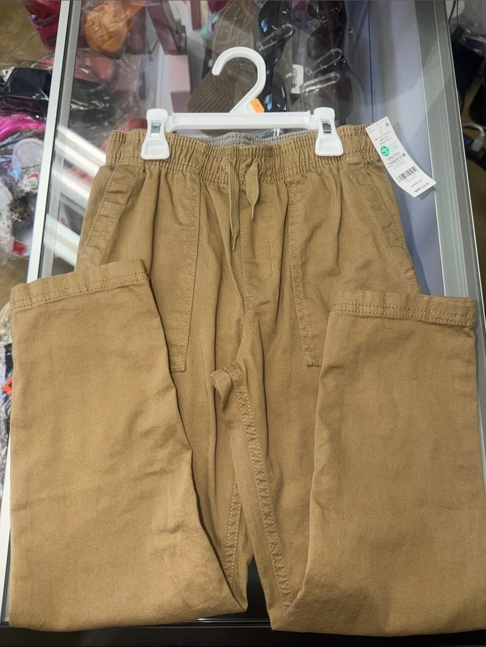 OshKosh B'gosh Kids Tan Utility Jeans